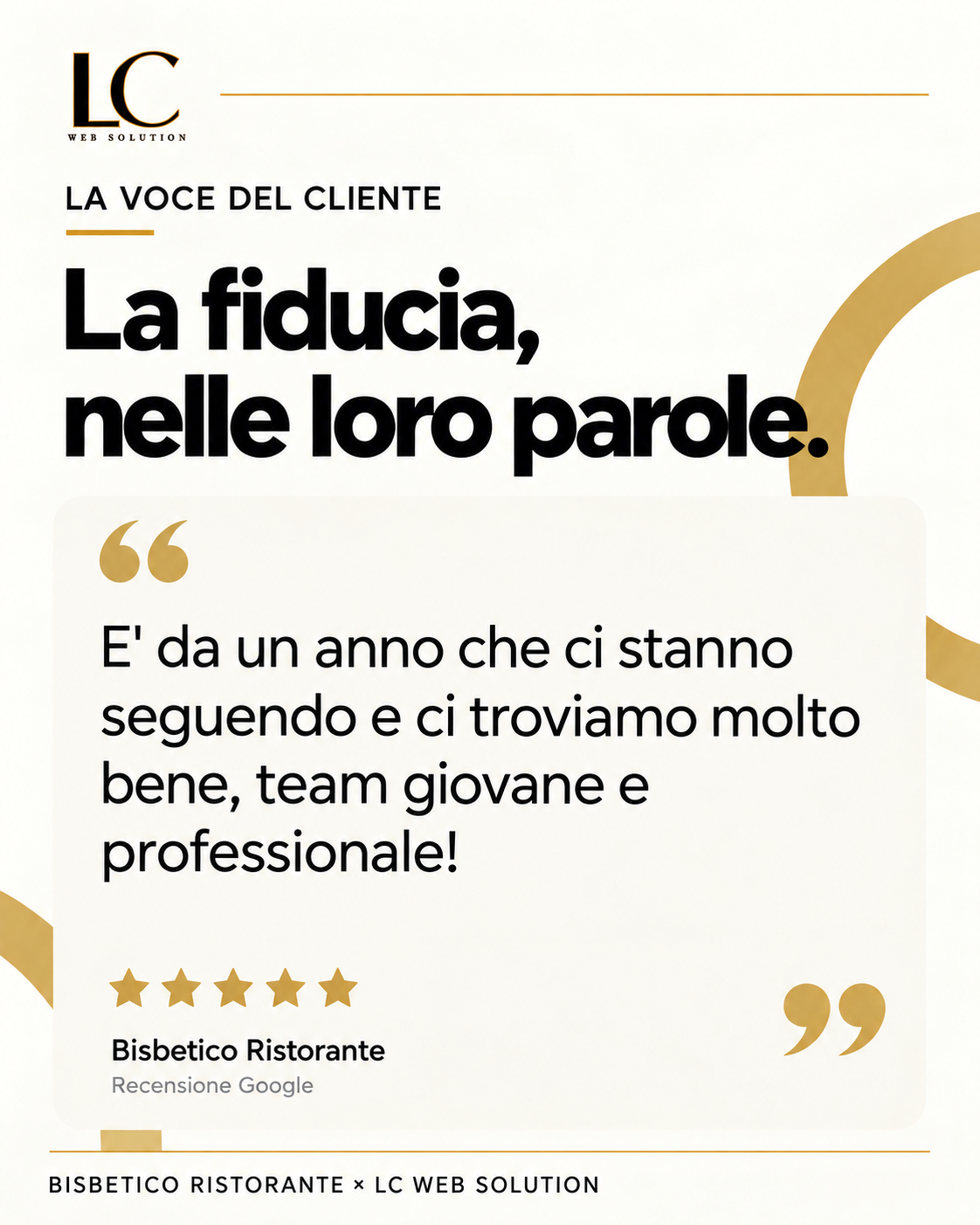 Recensione di Bisbetico Ristorante